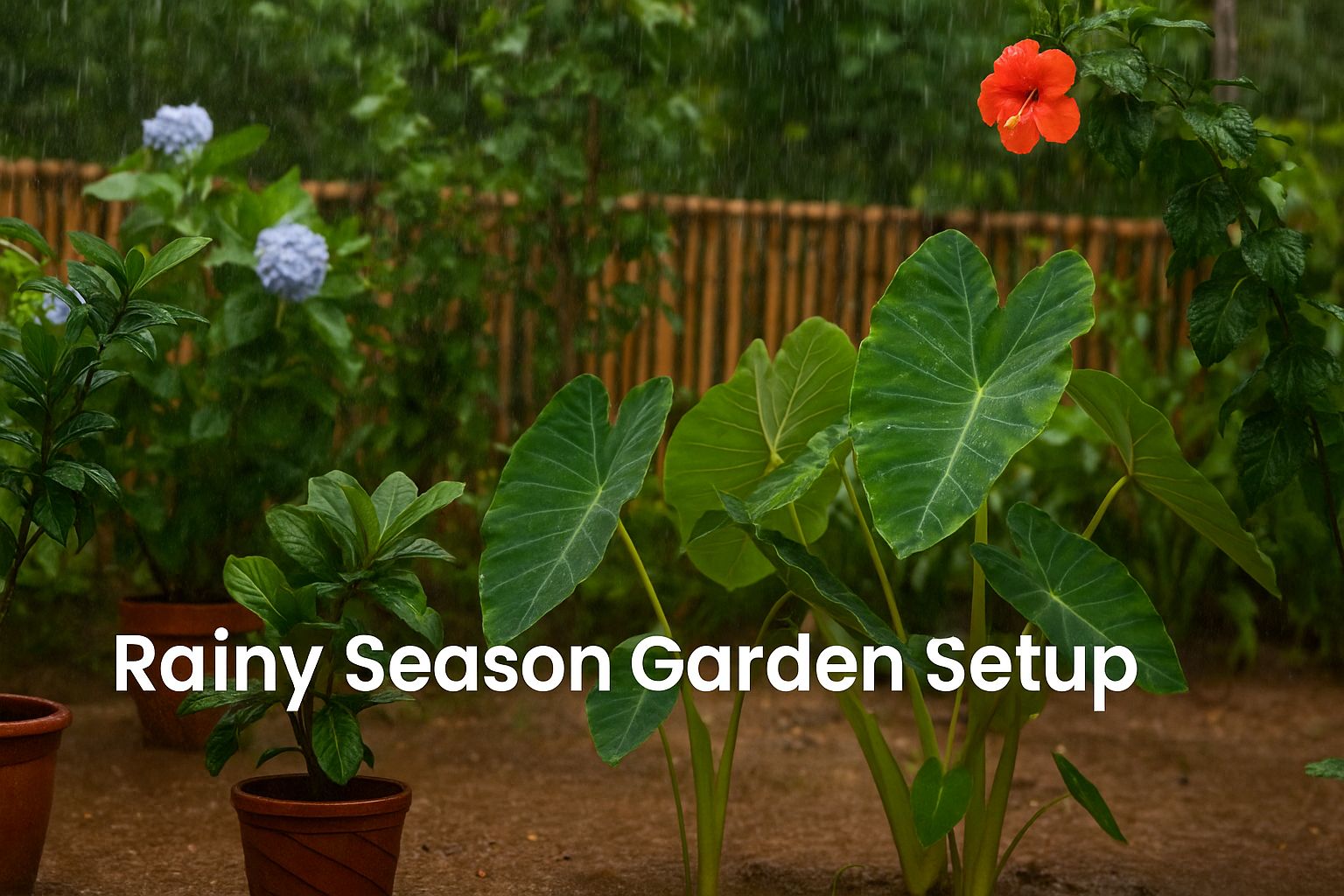 Rainy Season Garden Setup in India | Urban Plant